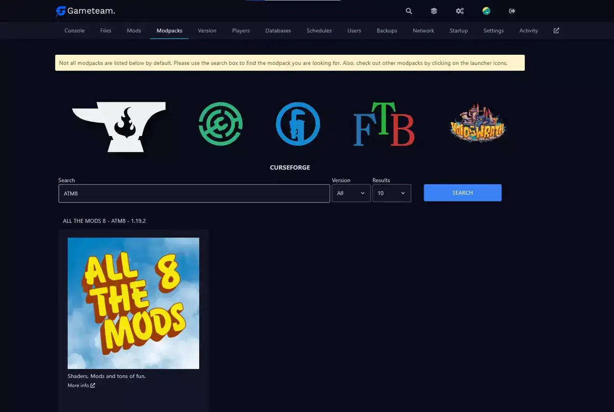 All the Mods 8 - ATM8 - 1.19.2