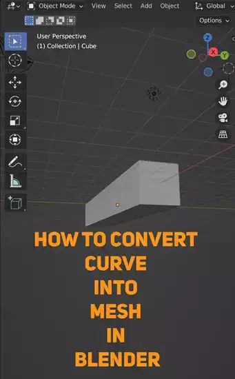 Distributie Weinig Parana rivier How to convert curve into mesh in Blender?