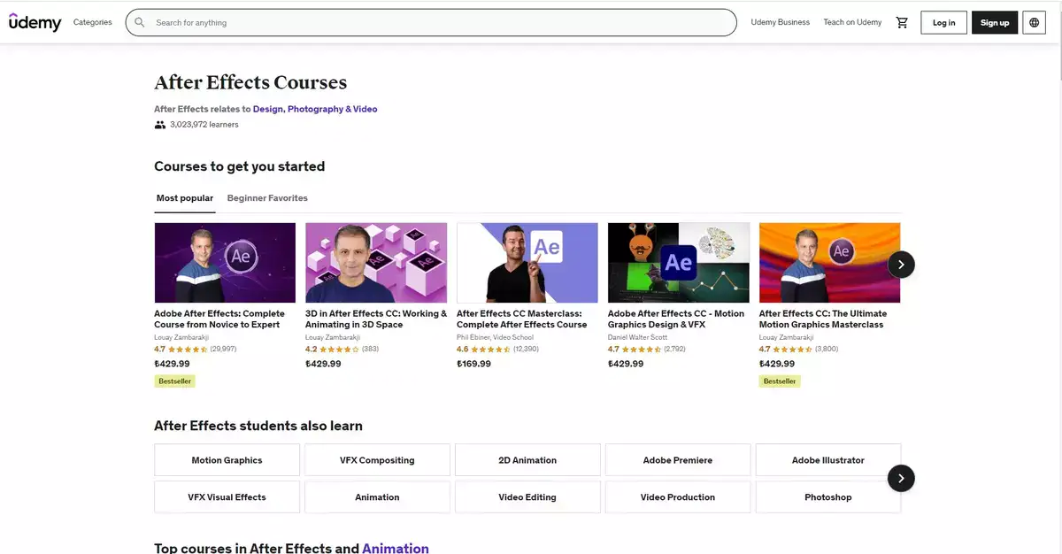 Best online resources for learning After Effects in 2023