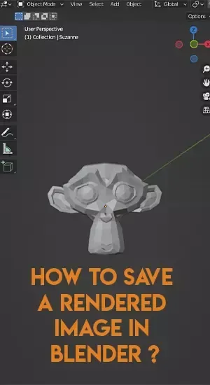 How to save a rendered image in Blender?