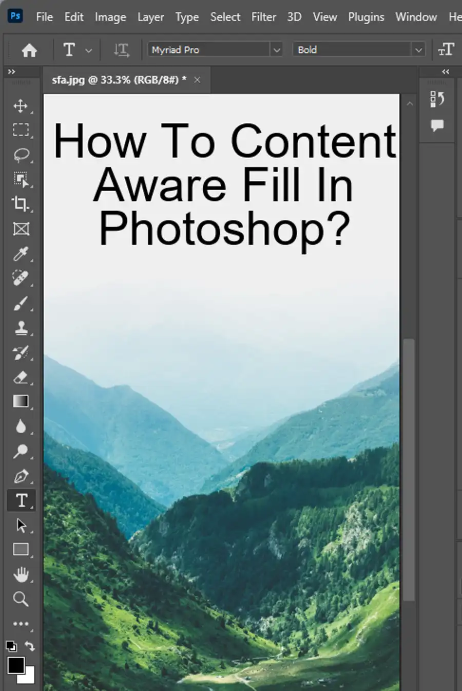 How to Use Content Aware Fill in Photoshop?