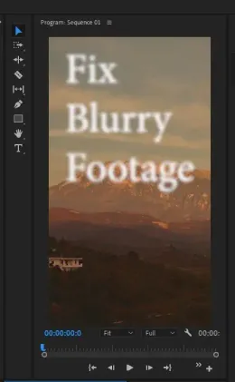 How to Fix Blurry Video in Premiere Pro? (Well, kinda!)