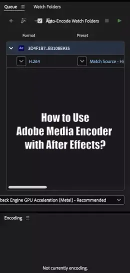 How to Use Adobe Media Encoder with After Effects