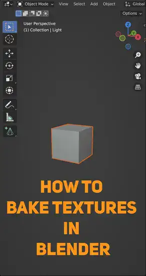 How to bake textures in Blender?