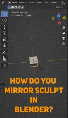 How to mirror in Blender?