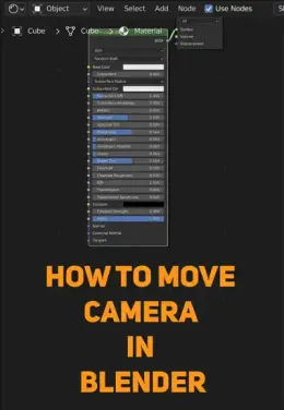 How to Move the Camera in Blender?