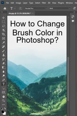 How to Change Brush Color in Photoshop? - 2 Methods