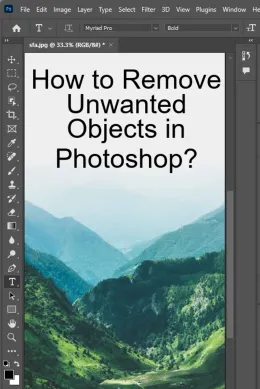 How to Remove Unwanted Objects in Photoshop? - With Pictures!