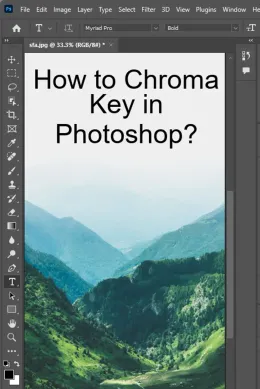 How to Chroma Key in Photoshop?
