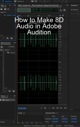 How to Make 8D Audio in Adobe Audition