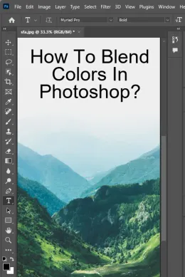 How to Blend Colors in Photoshop?