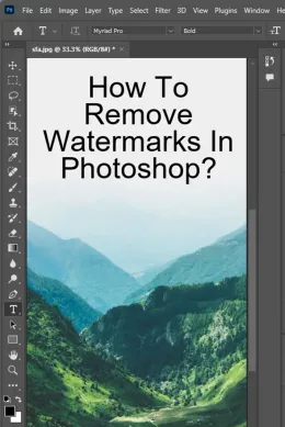 How to Remove Watermarks in Photoshop?