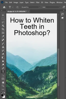 How to Whiten Teeth in Photoshop? - 5 Steps!