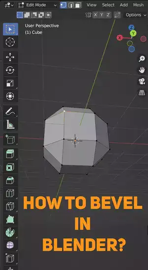 How to Bevel in Blender?