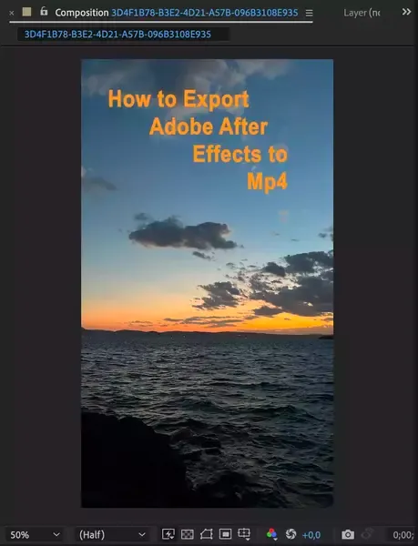 How to Export Adobe After Effects to MP4? With/Without Media Encoder!