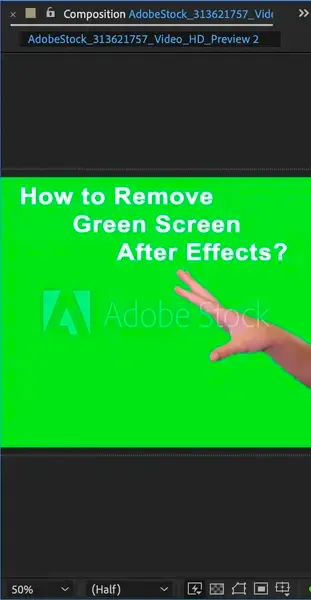 How to Remove Green Screen After Effects
