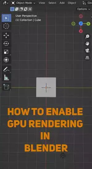 How to enable GPU rendering in Blender?