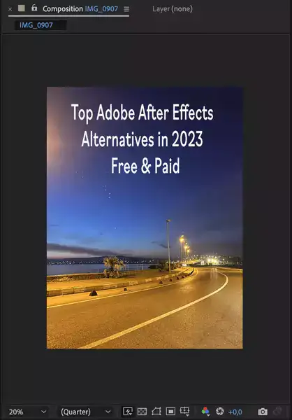Top Adobe After Effects Alternatives in 2023 - Free & Paid