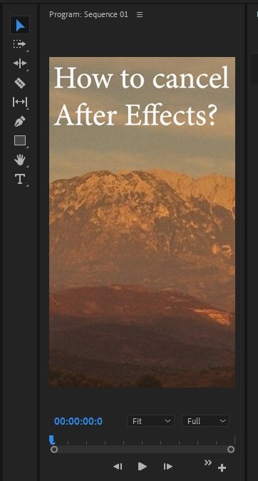 How to Cancel Adobe After Effects?