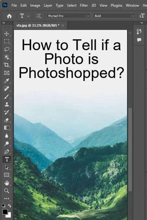 How to Tell if a Photo is Photoshopped? Detect AI & PS!