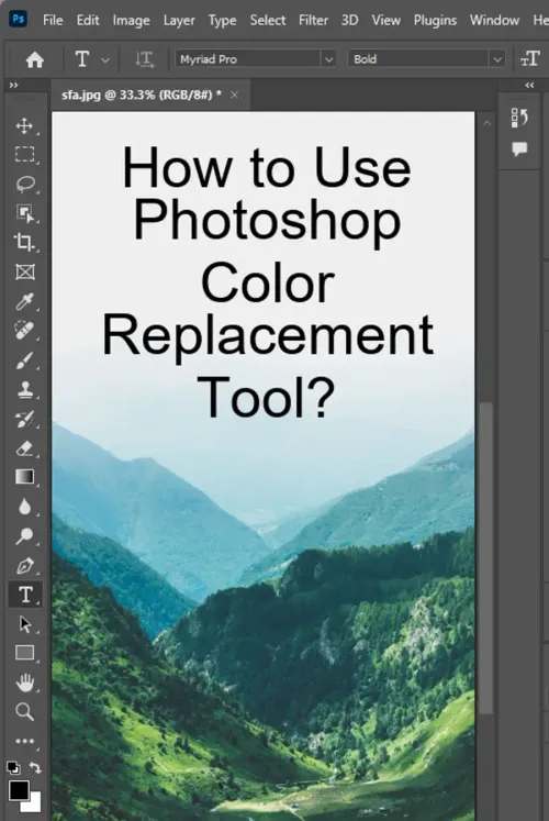 How to Use Photoshop Color Replacement Tool? - With Pictures!