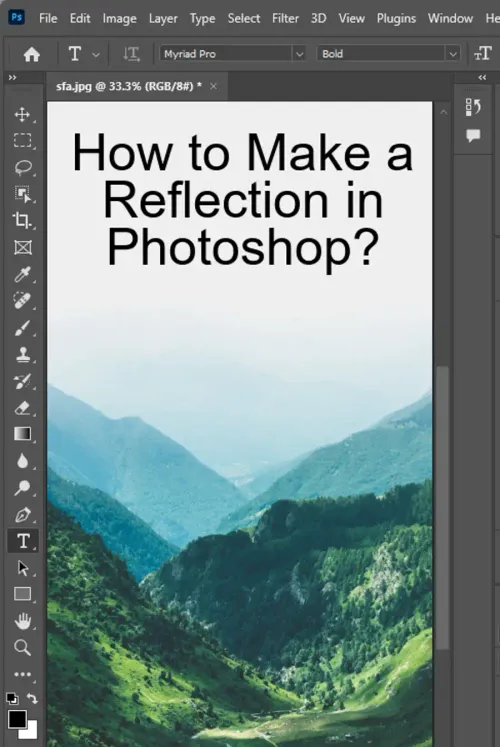 How to Make a Reflection in Photoshop? - 6 Steps!